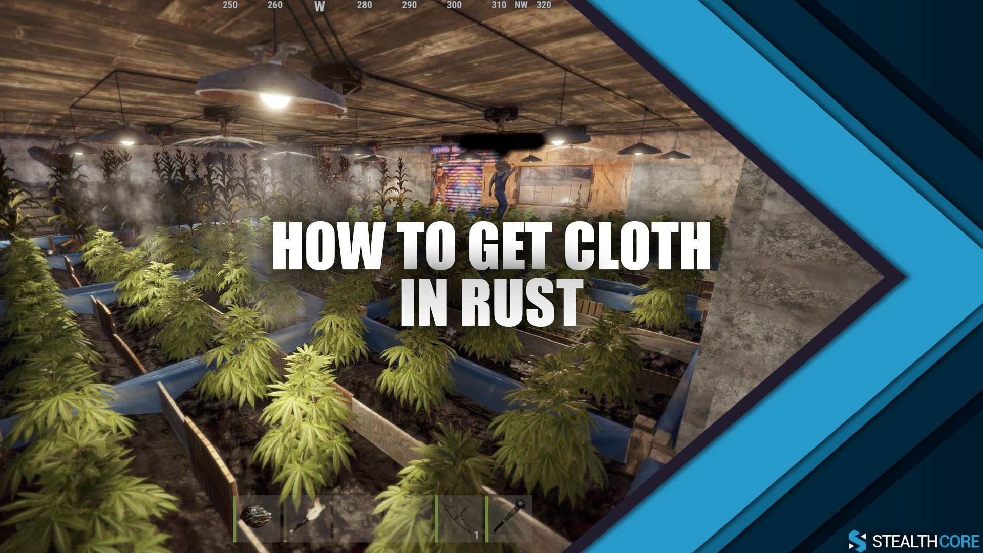 how to get cloth in rust
