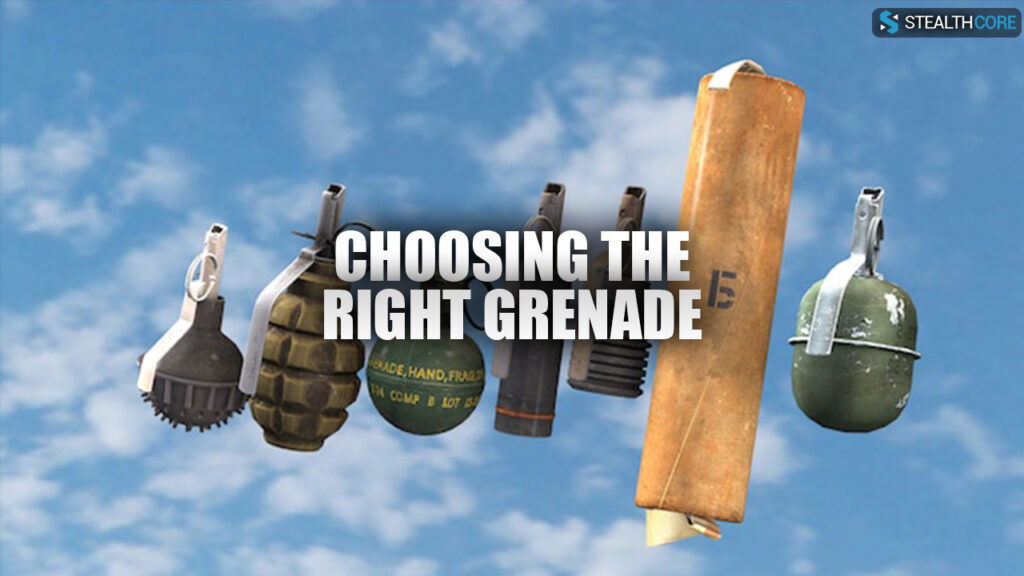 how to use grenades in tarkov: choosing the right grenade