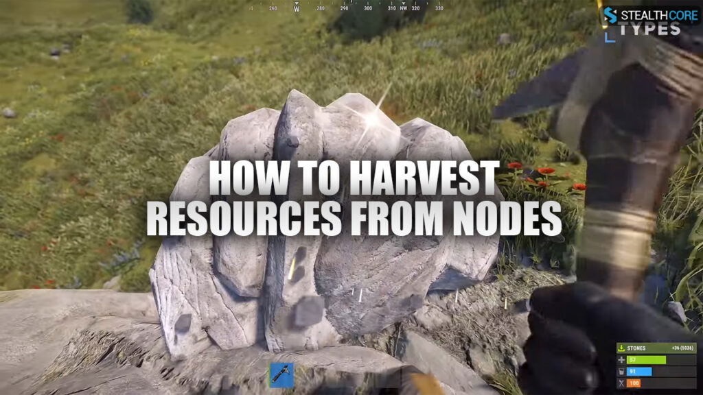 How to Harvest Resources from Nodes