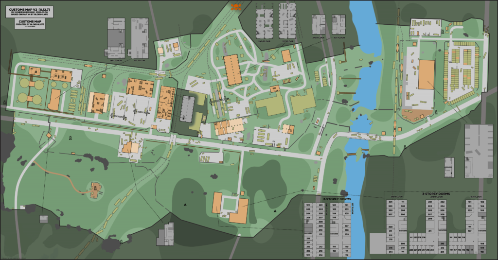 Customs Map