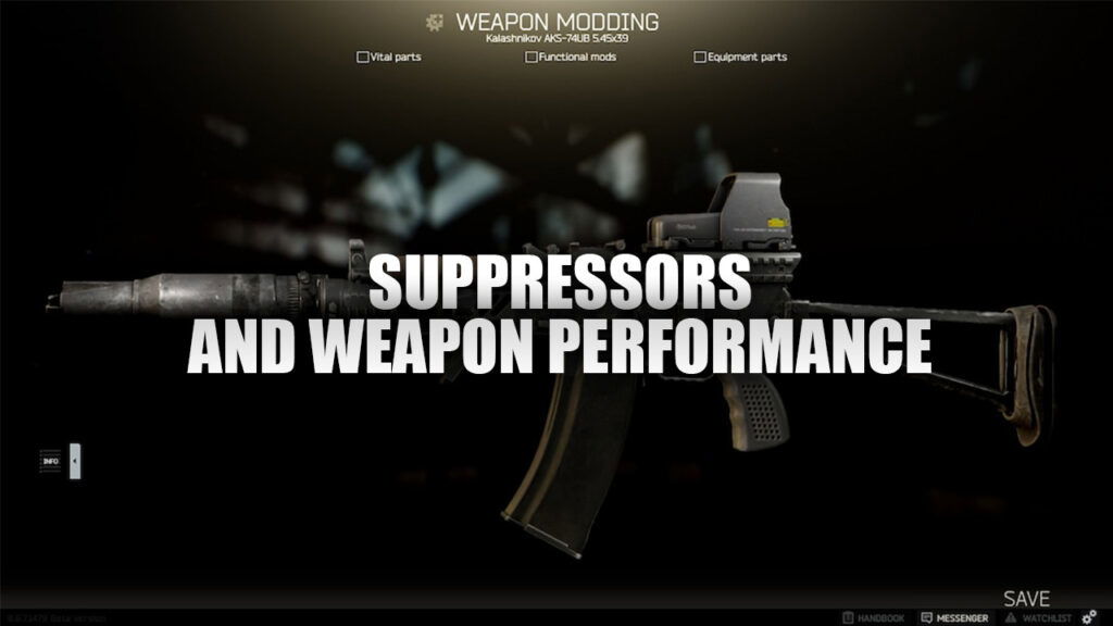 Suppressors and Weapon Performance 