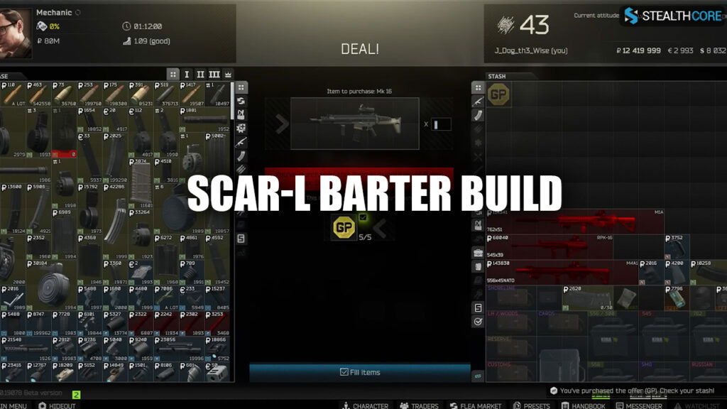 Best Budget Assault Rifle Barter Build