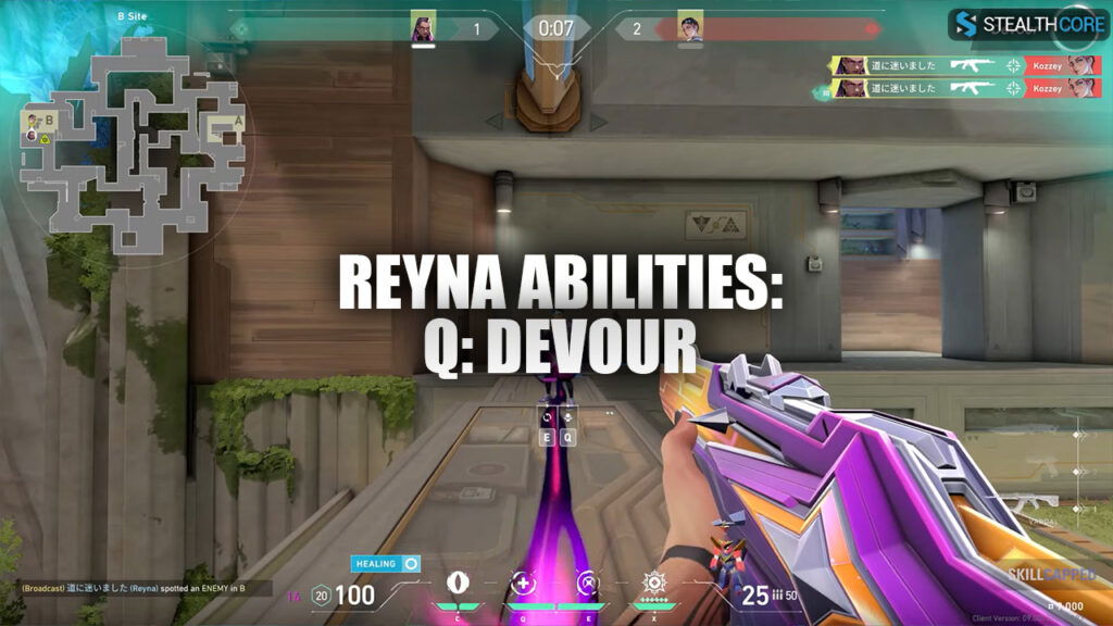 how to use reyna in valorant: devour