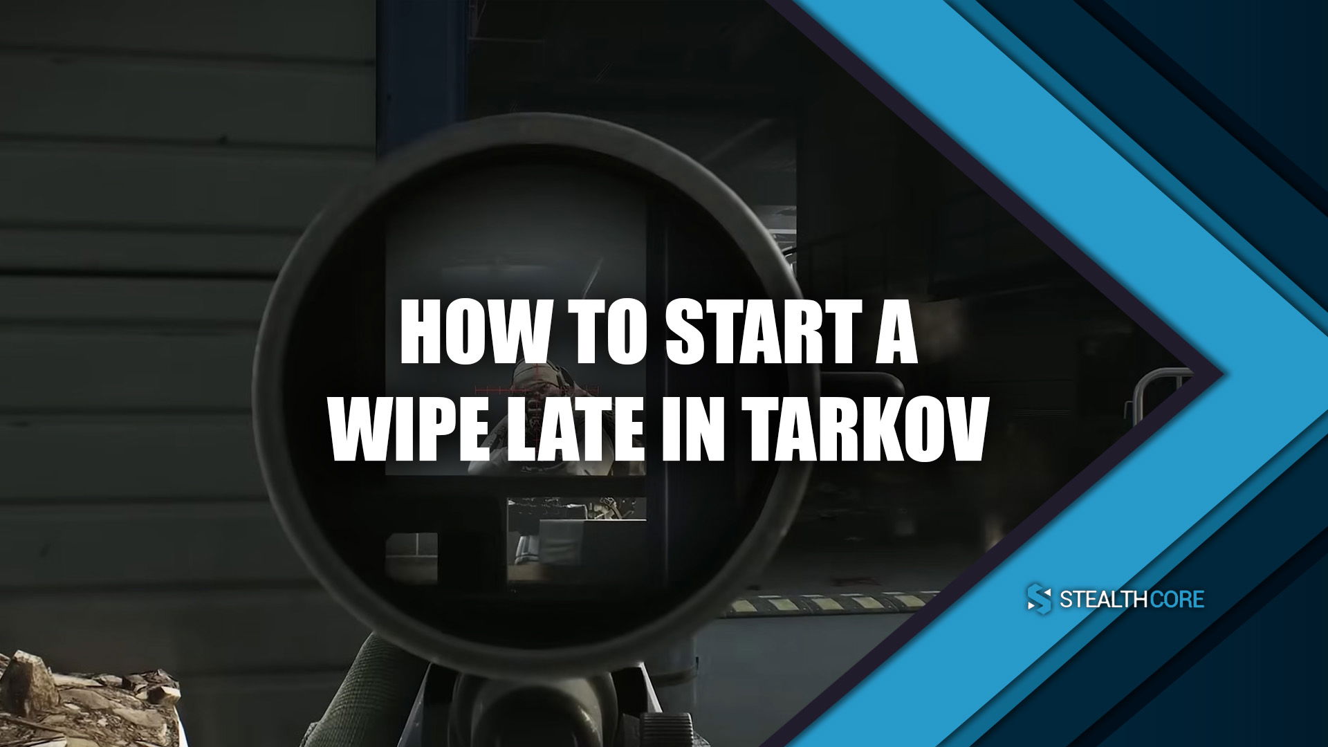 how to start a wipe late in tarkov