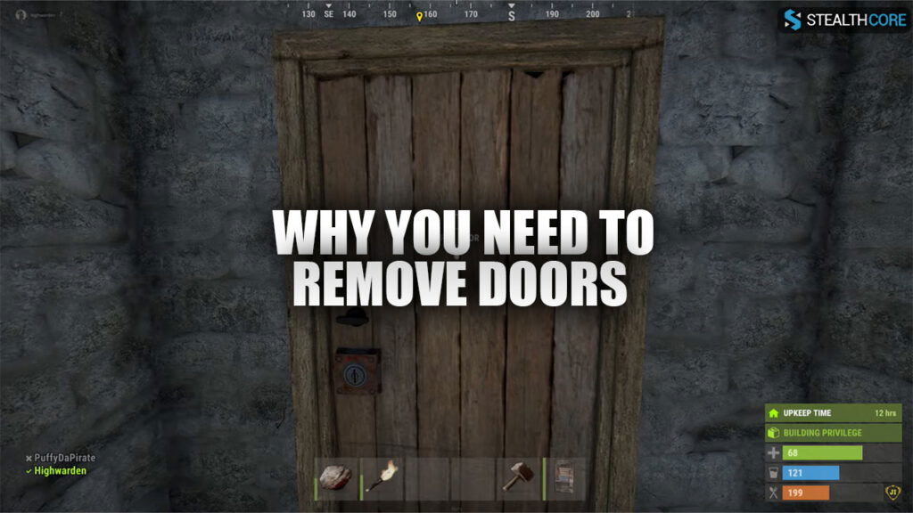 Why Would You Need to Remove a Door in Rust