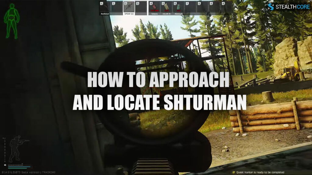  how to approach and locate shturman