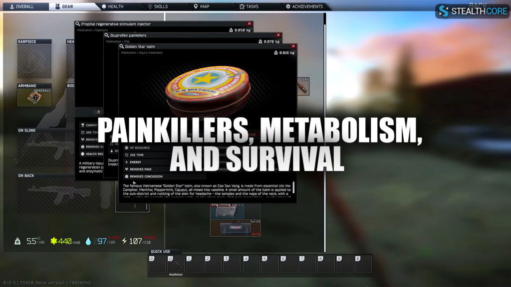 Painkillers, Metabolism, and Survival 