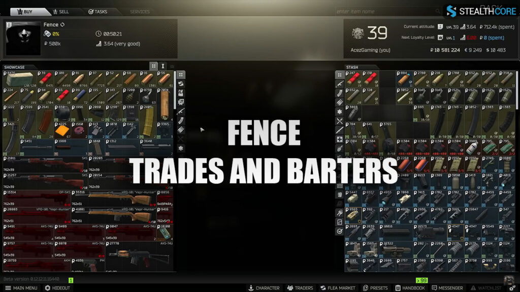 Fence Trades and Barters