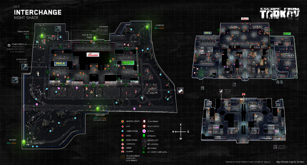 Major Loot Locations