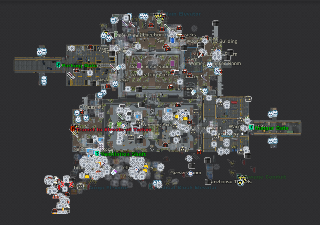 Labs Major Loot Locations